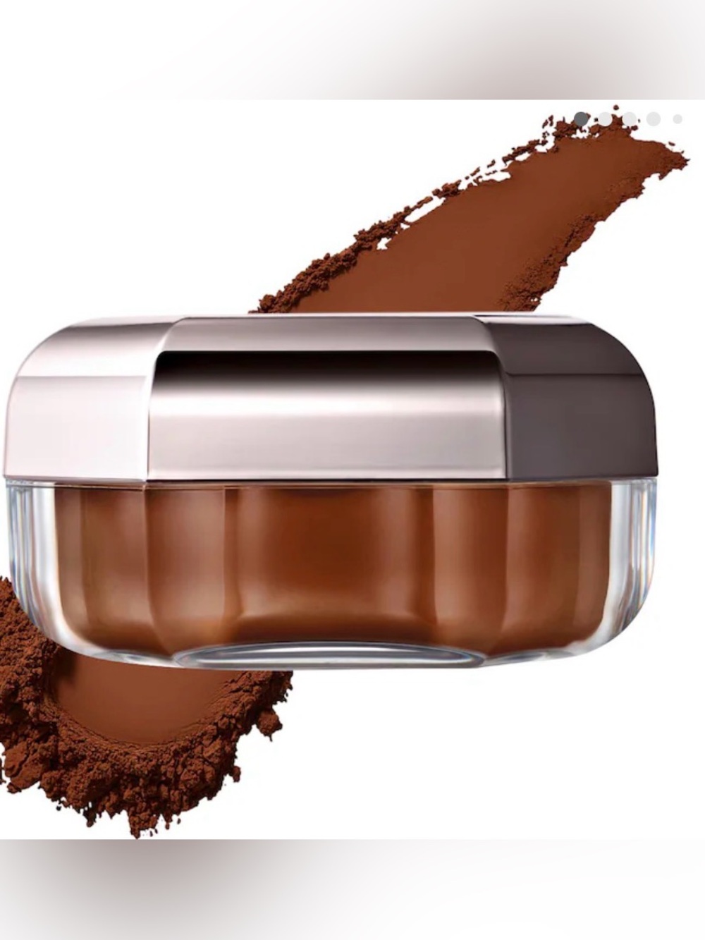 New FENTY BEAUTY COFFEE Cream-to-Powder Foundation - Warm Brown Shade